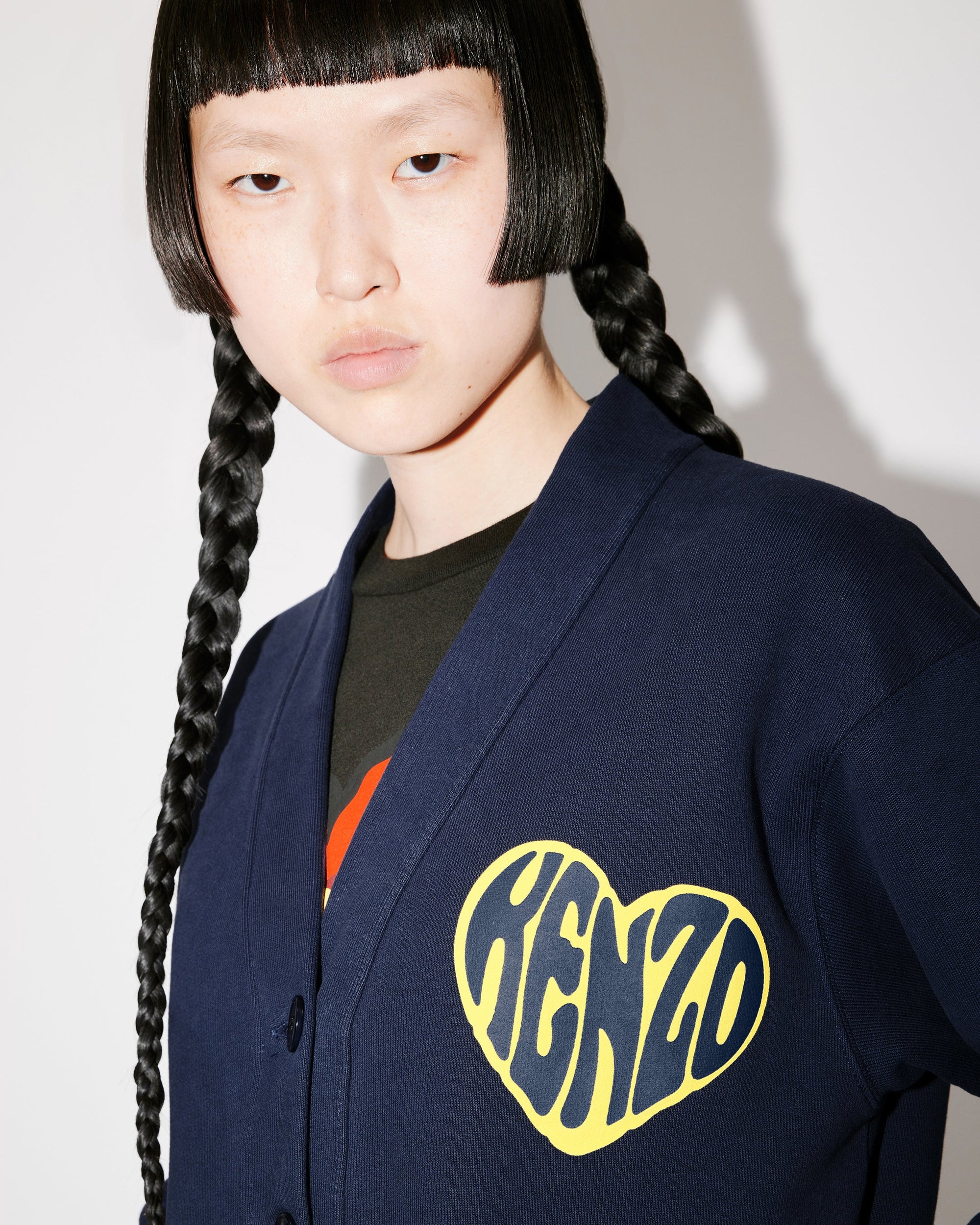 Kenzo Hearts Cardi Sweatshirt /// MODIF OK