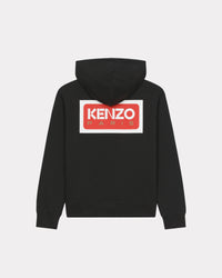 Sweatshirt zippé à capuche "Kenzo Paris" - Black