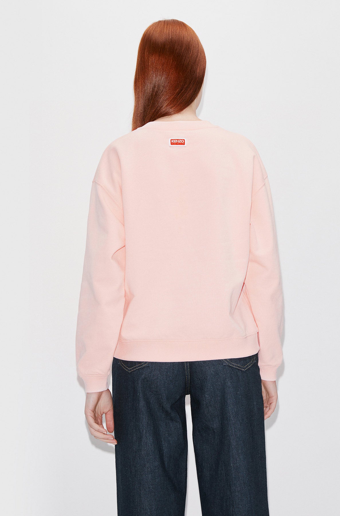 Sweatshirt Kenzo Éléphant "Varsity Jungle" - Faded Pink