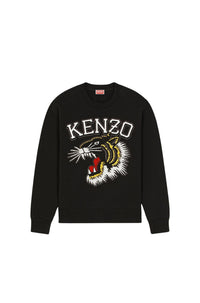Sweatshirt Tiger "Varsity Jungle" - Black