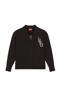 Cardigan "Varsity Jungle" Tiger - Black