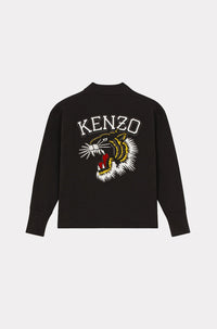 Cardigan "Varsity Jungle" Tiger - Black