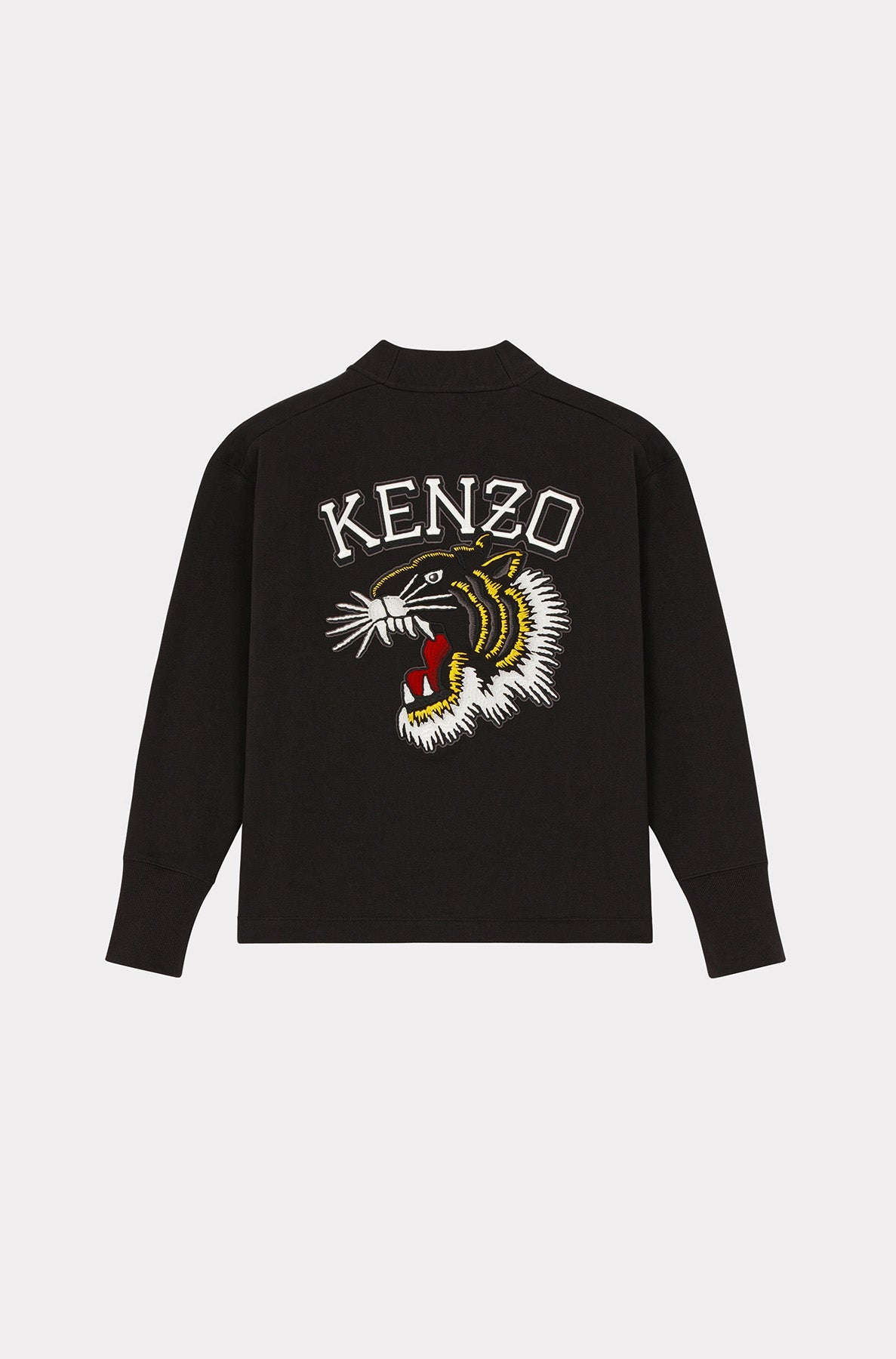 Cardigan "Varsity Jungle" Tiger - Black