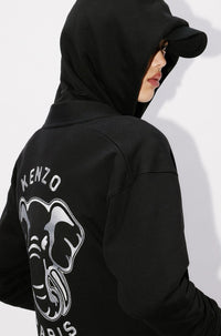Kenzo Embroidered Cardigan - Black
