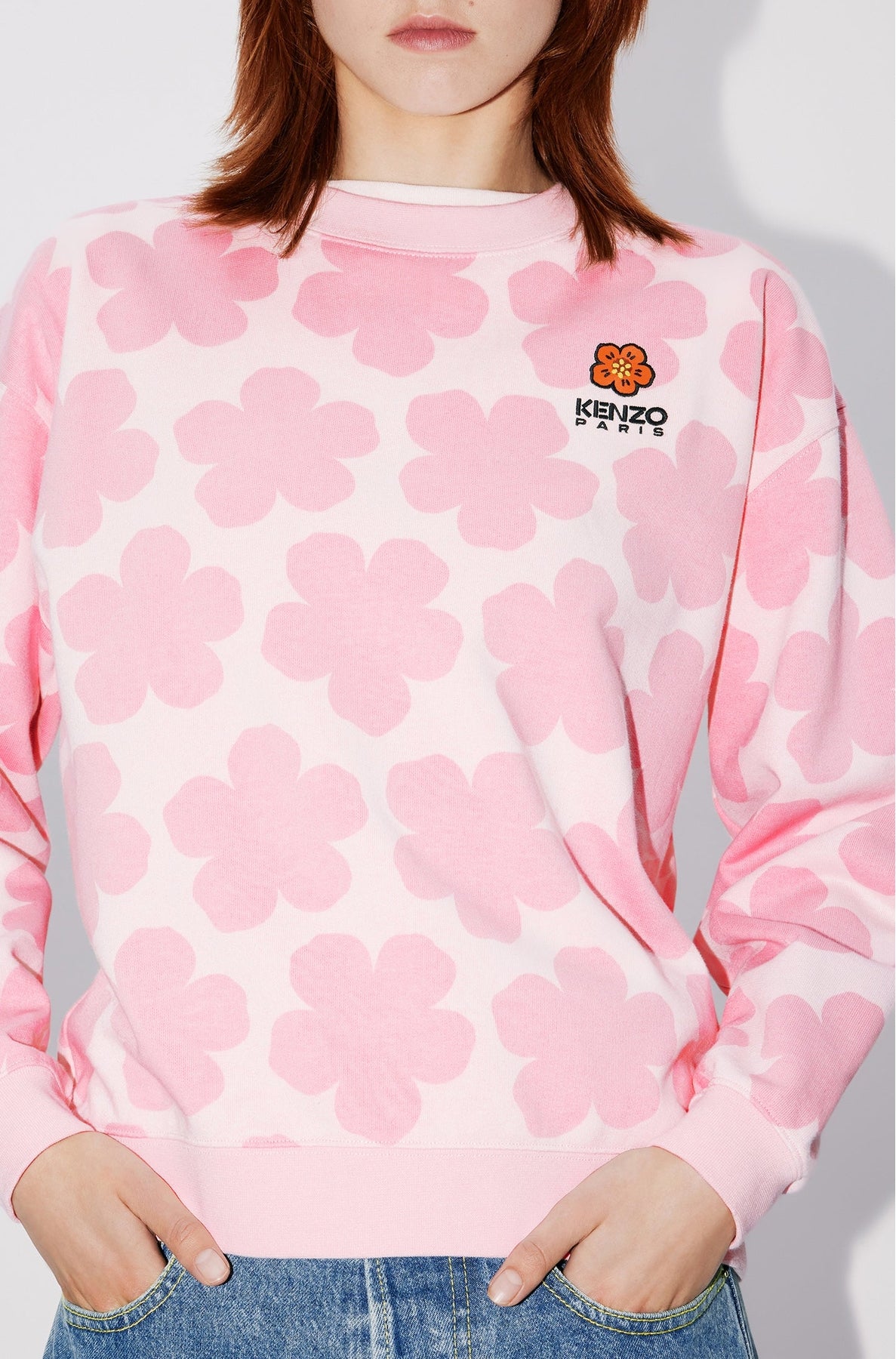 Sweatshirt "Hana Dots" - Faded Pink