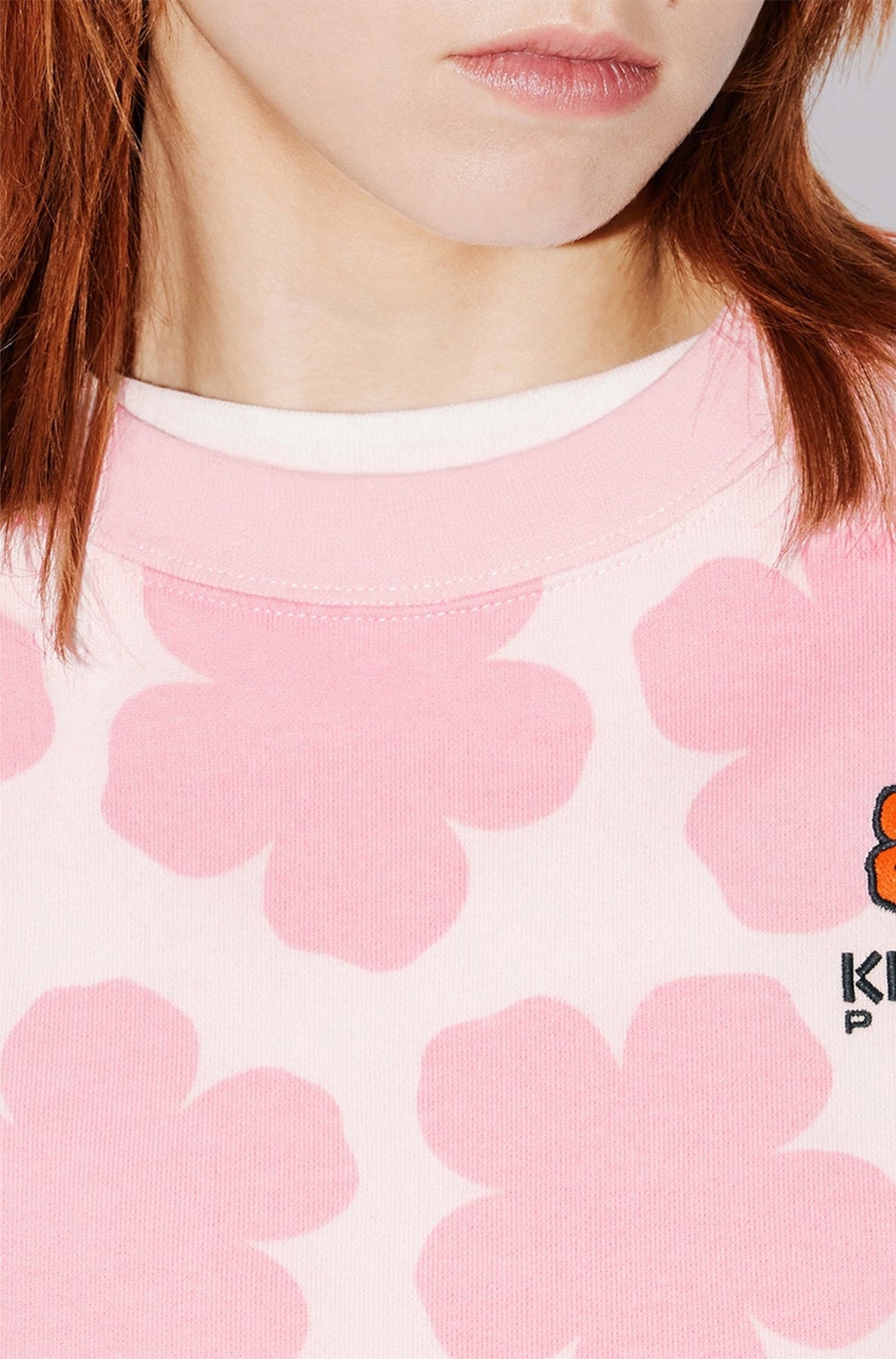 Sweatshirt "Hana Dots" - Faded Pink