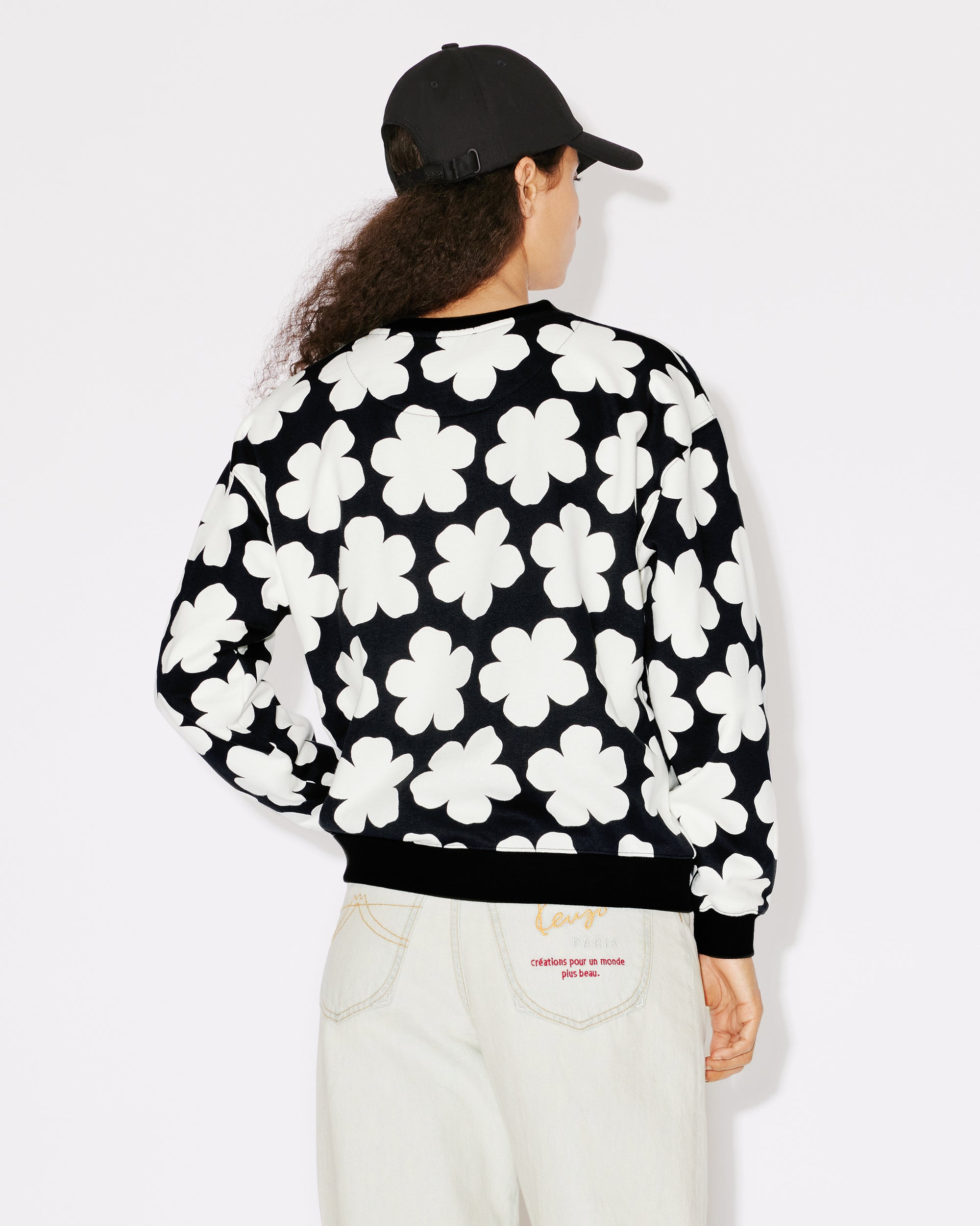 Sweatshirt "Hana Dots" - Black