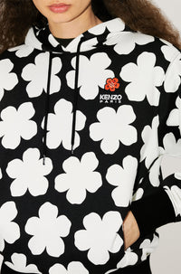 Sweatshirt à capuche "Hana Dots" - Black