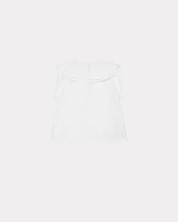 Blouse double col - White