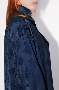 Kenzo Roses Blouse - Midnight Blue