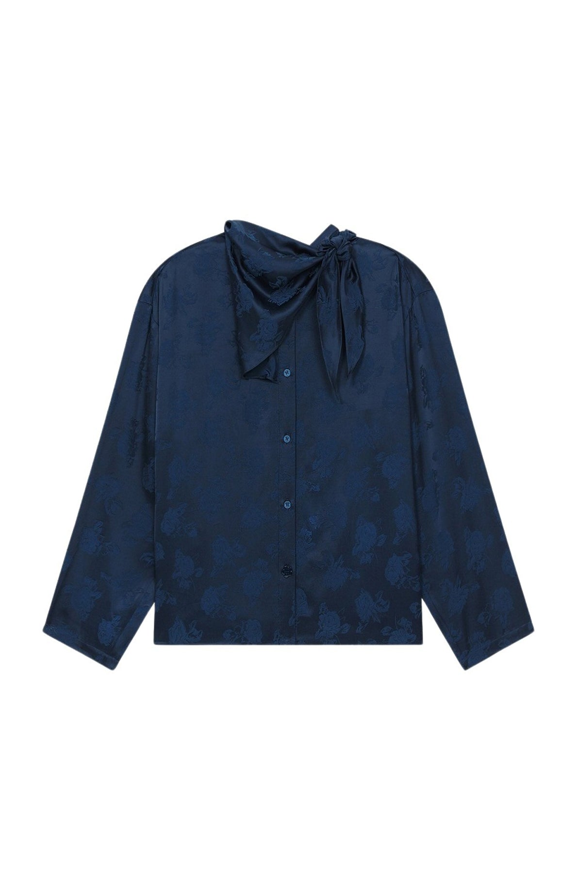 Kenzo Roses Blouse - Midnight Blue