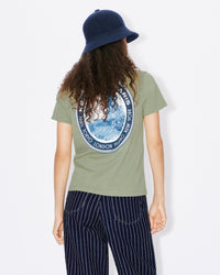 Kenzo Tiger Patch T-shirt - Sage Green
