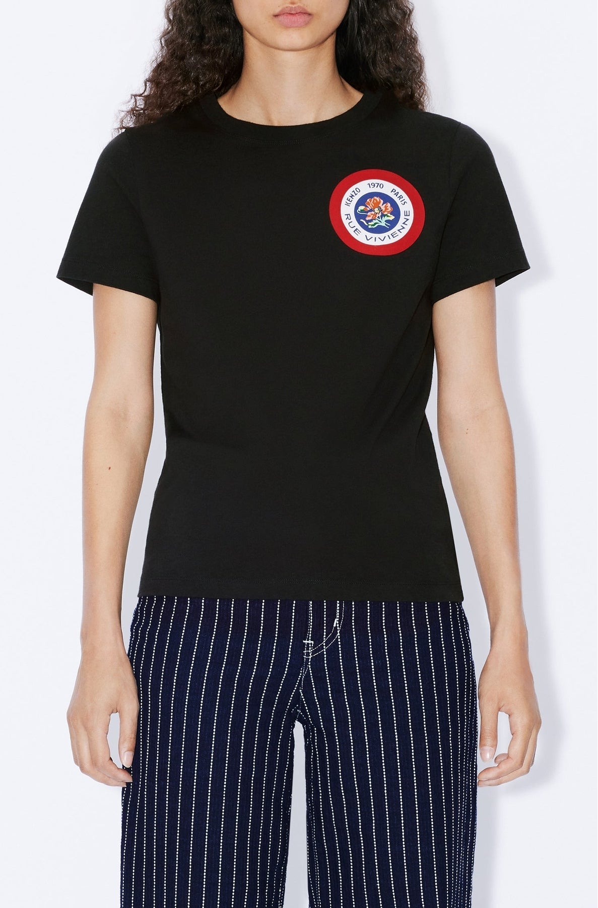 T-shirt "Kenzo Tiger Patch" - Black