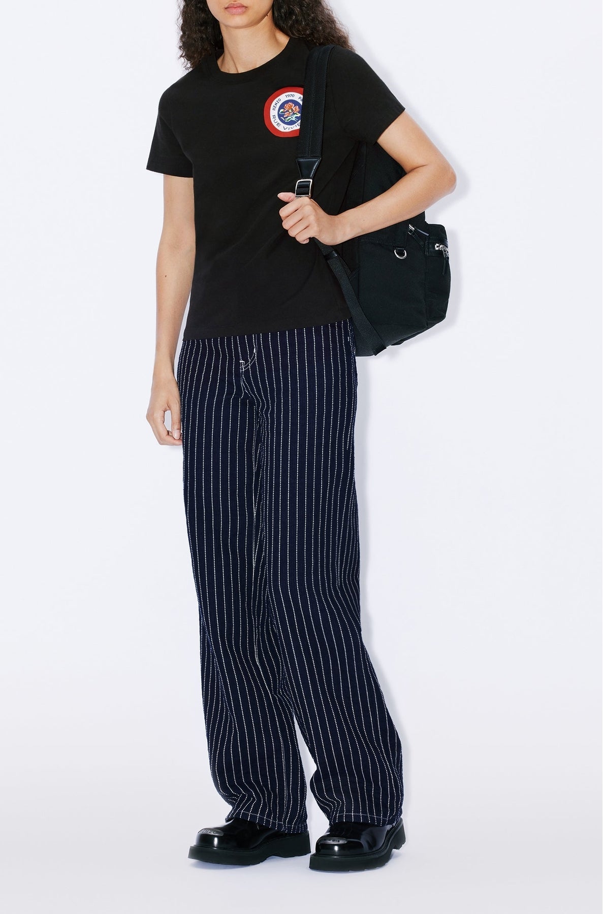 T-shirt "Kenzo Tiger Patch" - Black