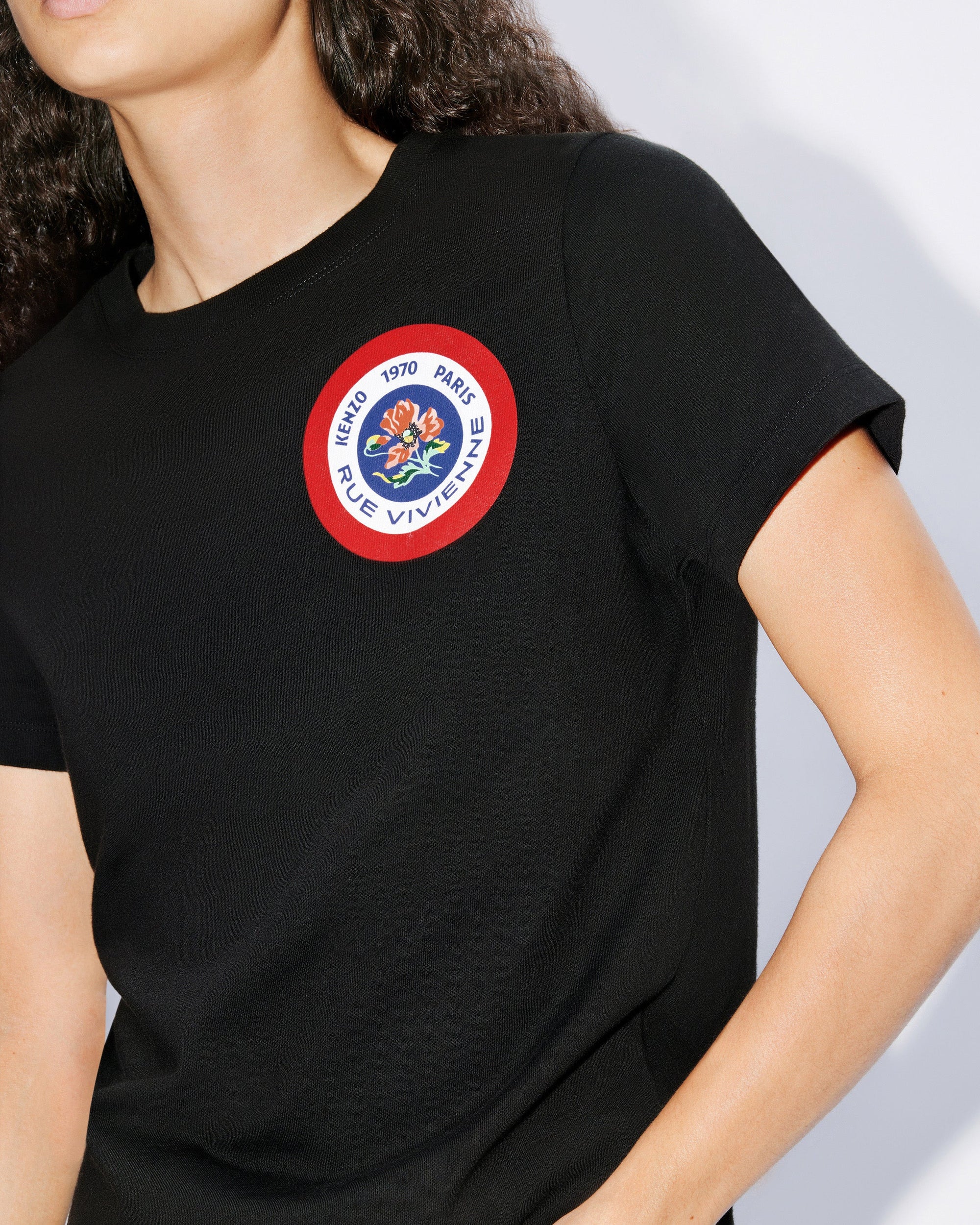 T-shirt "Kenzo Tiger Patch" - Black