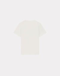 T-shirt loose brodé "Kenzo Kingyo Crest" - Off White