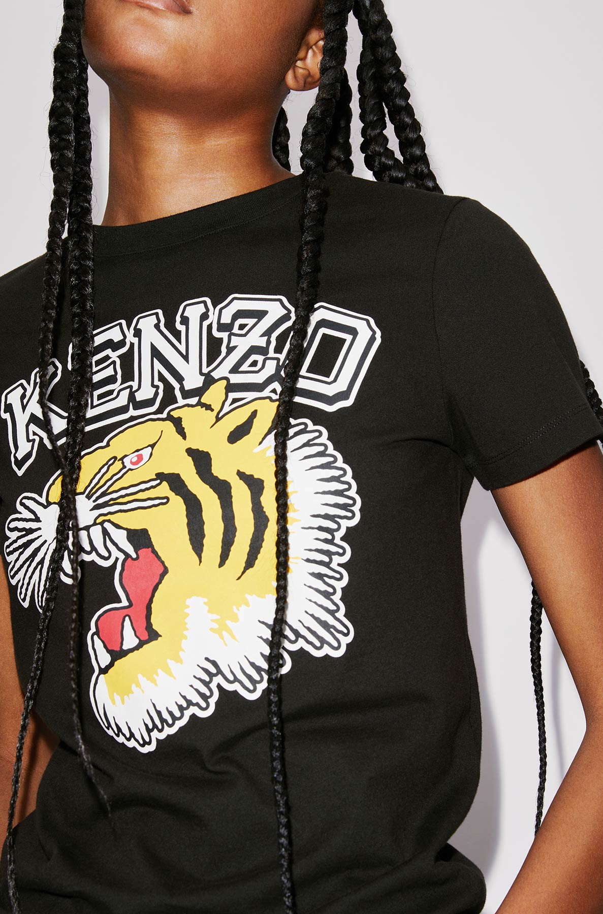T-shirt Tiger "Varsity Jungle" - Black