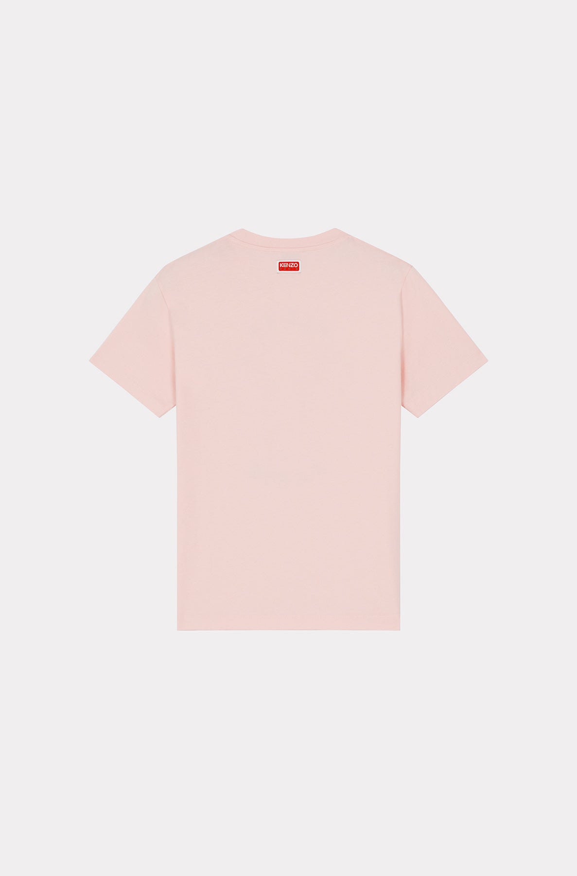 Loose Kenzo Elephant "Varsity Jungle" T-shirt - Faded Pink