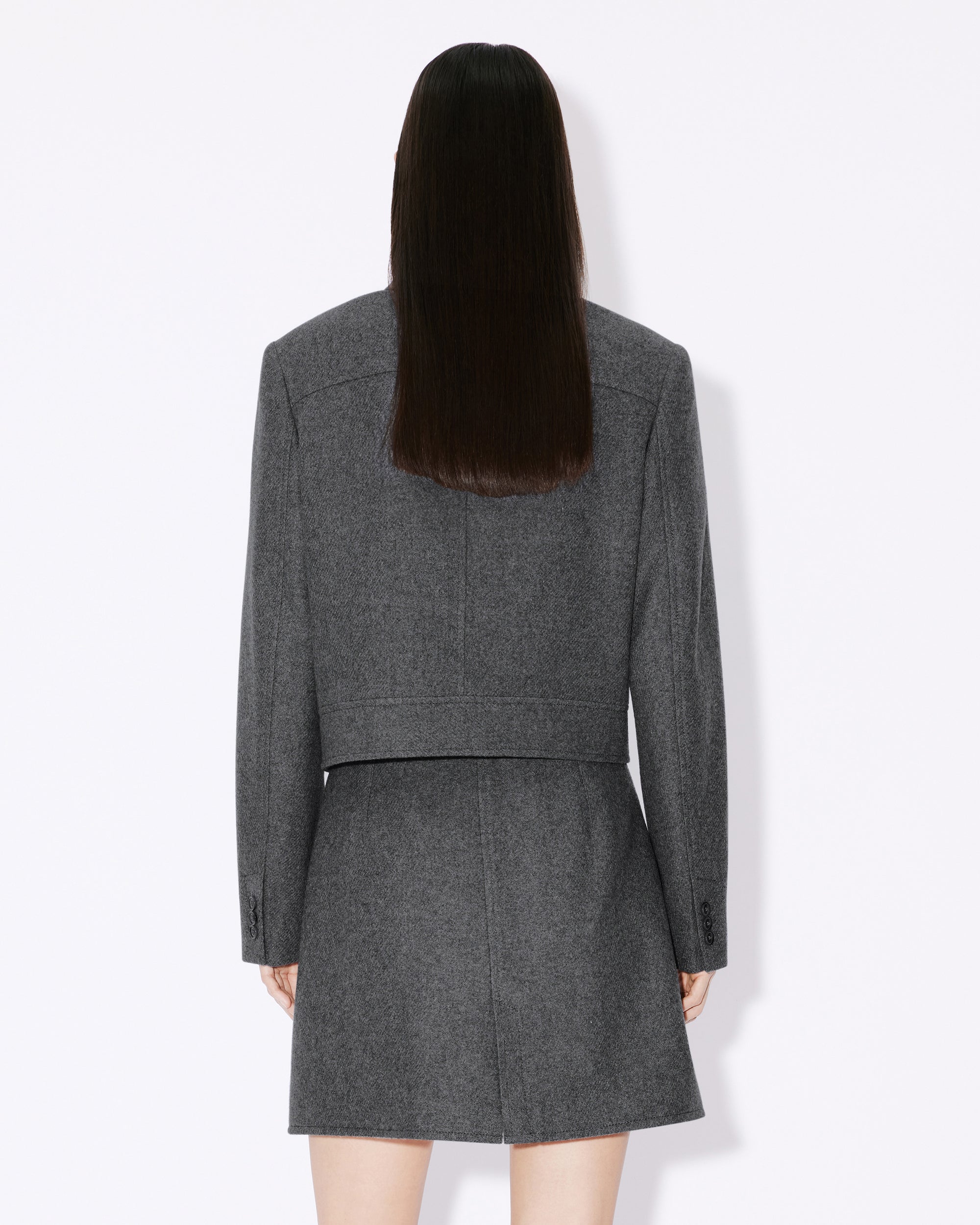 Veste England en laine - Stone Grey