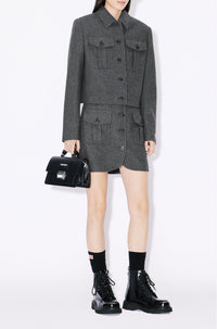 Veste England en laine - Stone Grey