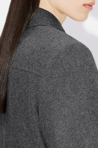 Veste England en laine - Stone Grey