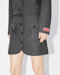 Veste England en laine - Stone Grey