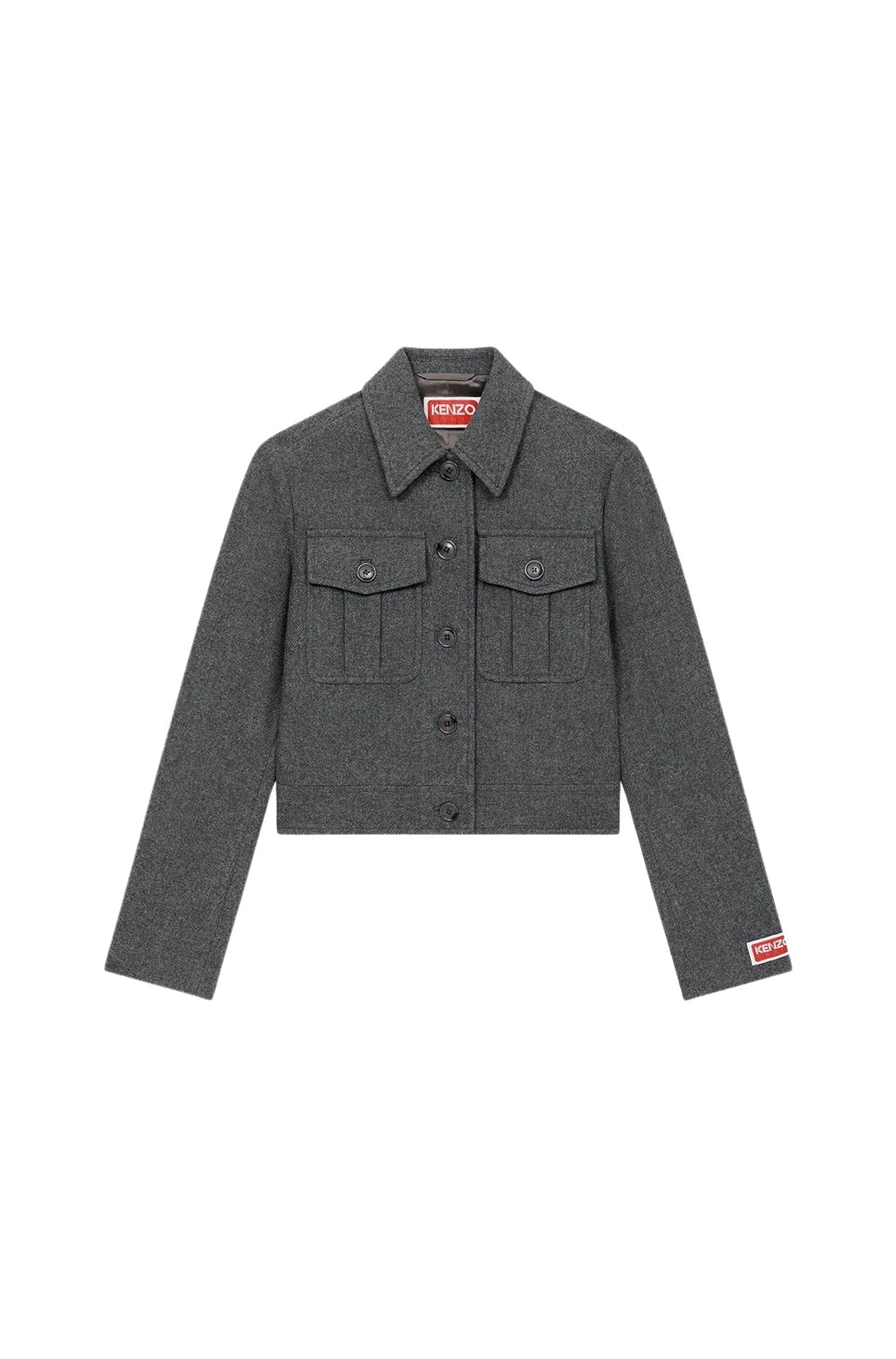Veste England en laine - Stone Grey