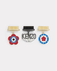 Lot de 3 médailles en zamac - Multicolor