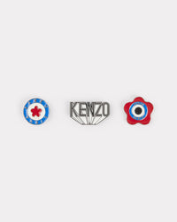 Lot de 3 broches en zamac - Multicolor