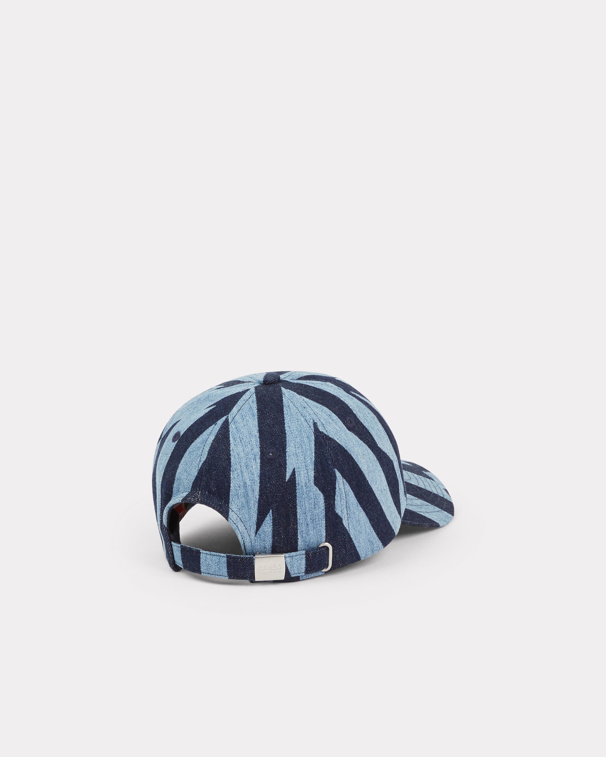 Casquette en denim "Kenzo Dazzle Stripe’ - Rinse Blue Denim