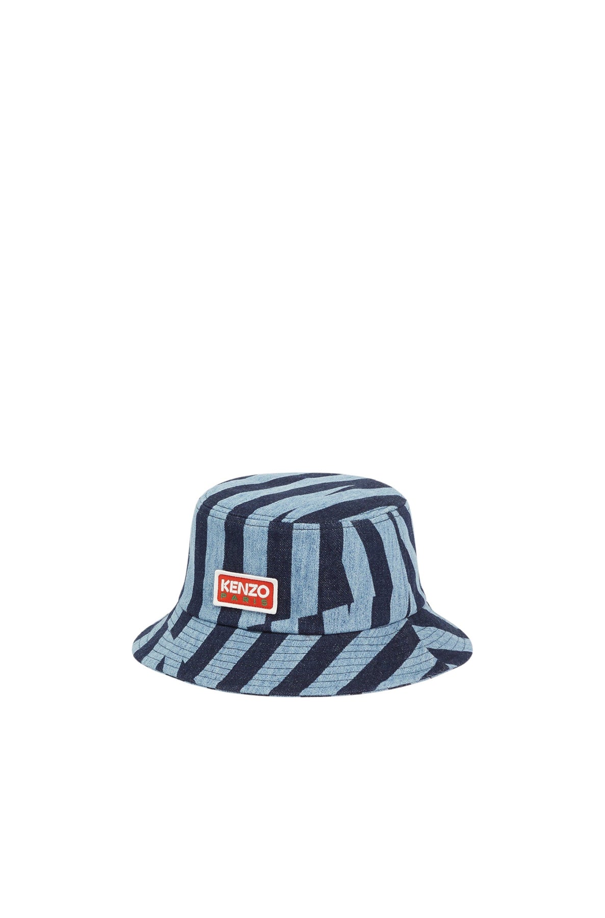 Chapeau baquet en denim - Rinse Blue