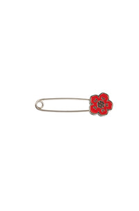 Pin"s "Boke Flower" - Medium Red