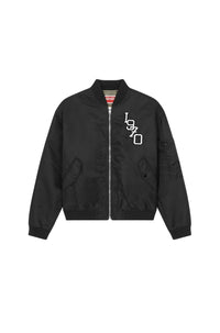 Bomber brodé "Tiger Varsity" - Black