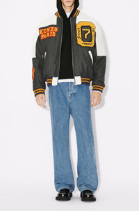 Veste varsity "Kenzo Tiger Academy" en laine - Anthracite