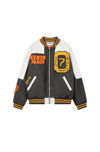 Veste varsity "Kenzo Tiger Academy" en laine - Anthracite