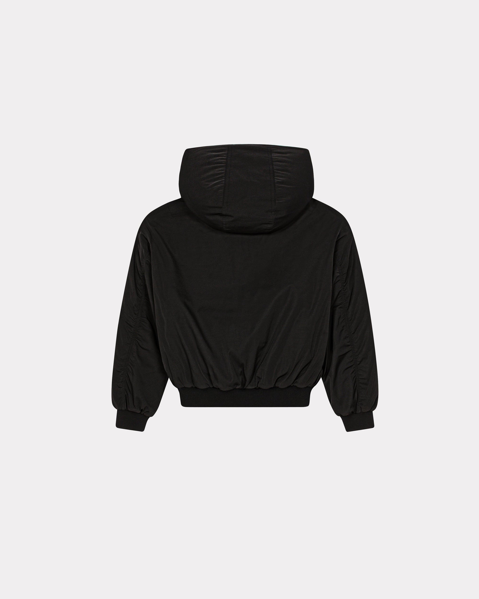 Parka courte à capuche - Black