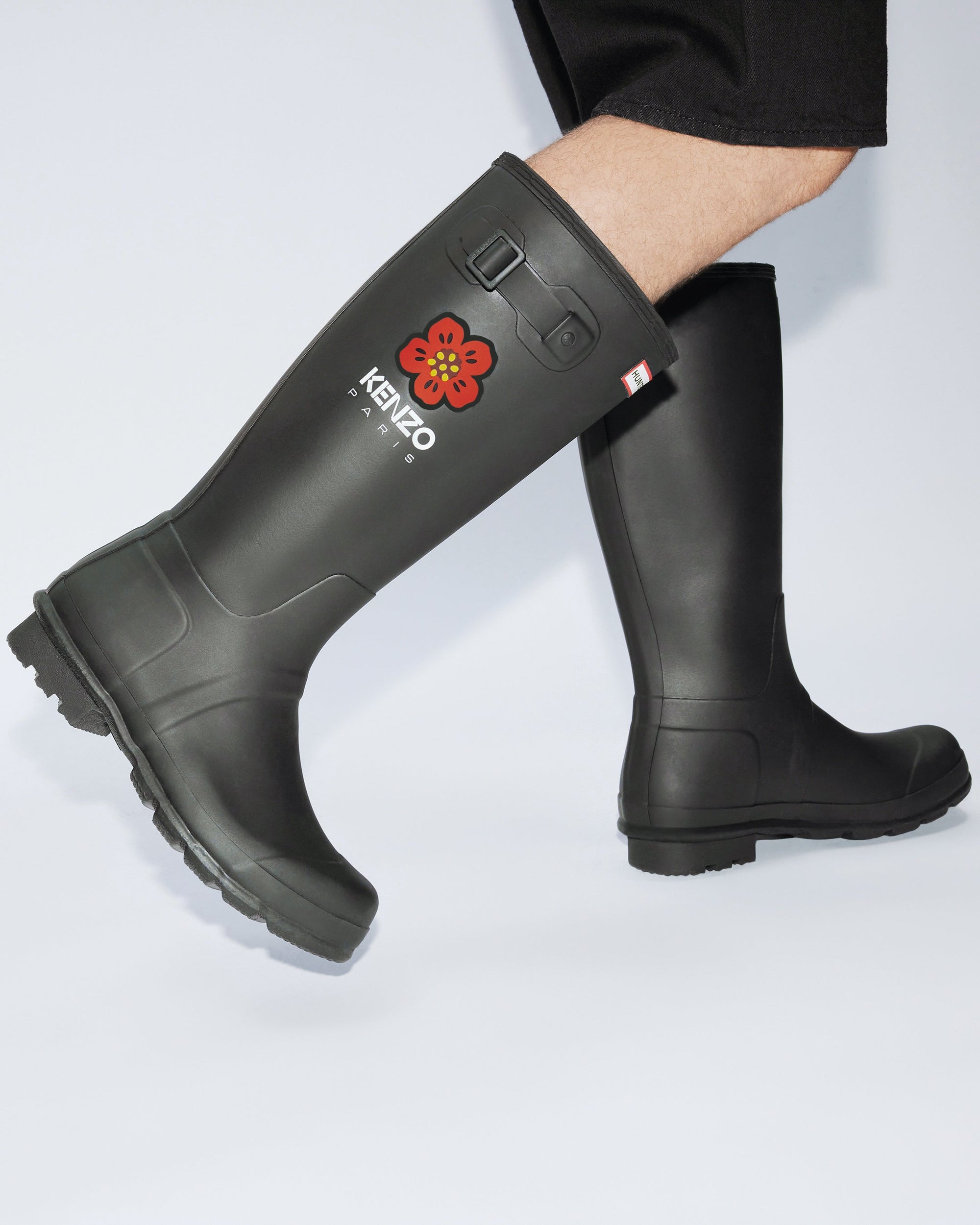 Bottines Kenzo X Hunter Wellington - Dark Khaki