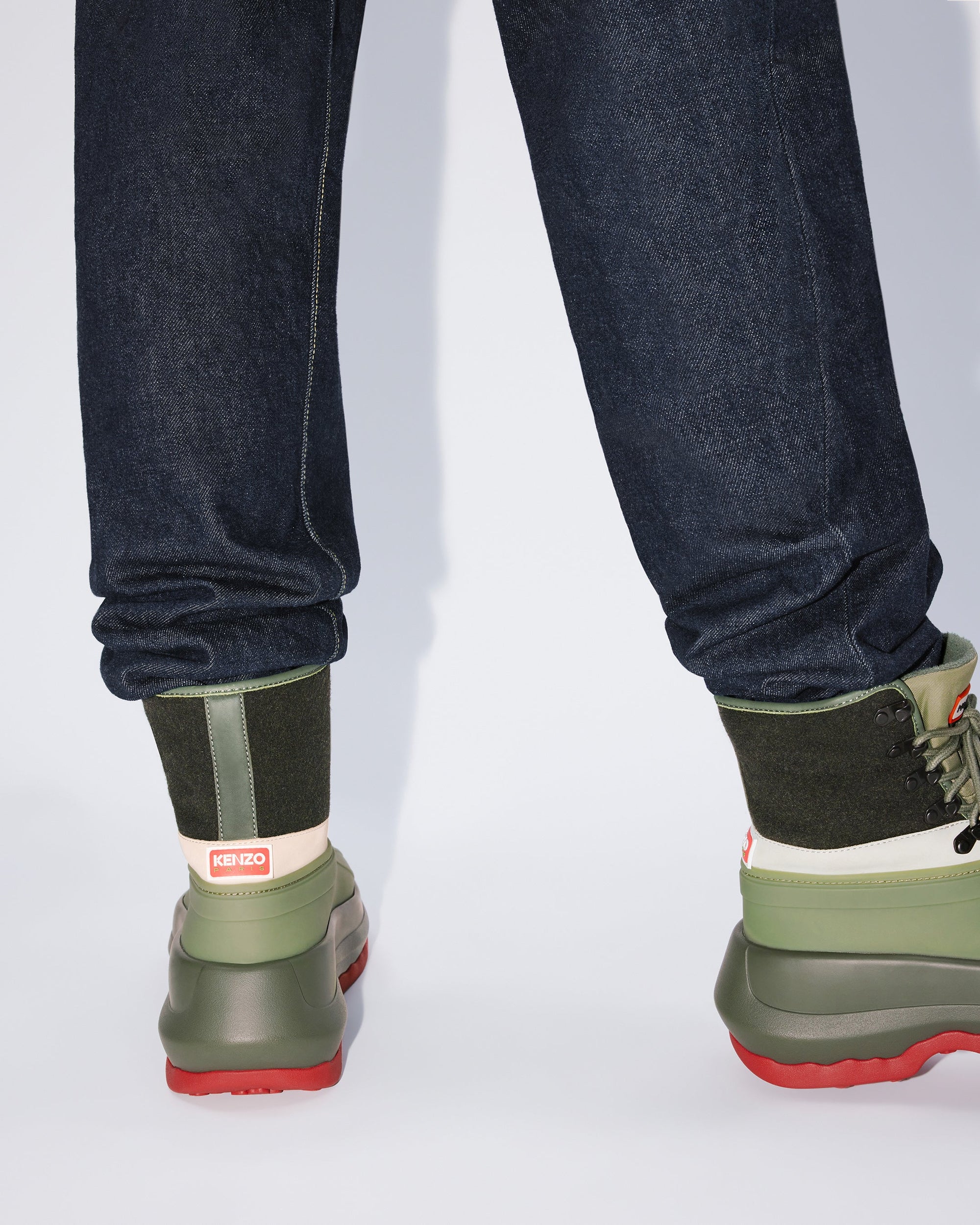 Bottines Kenzo X Hunter - Dark Khaki