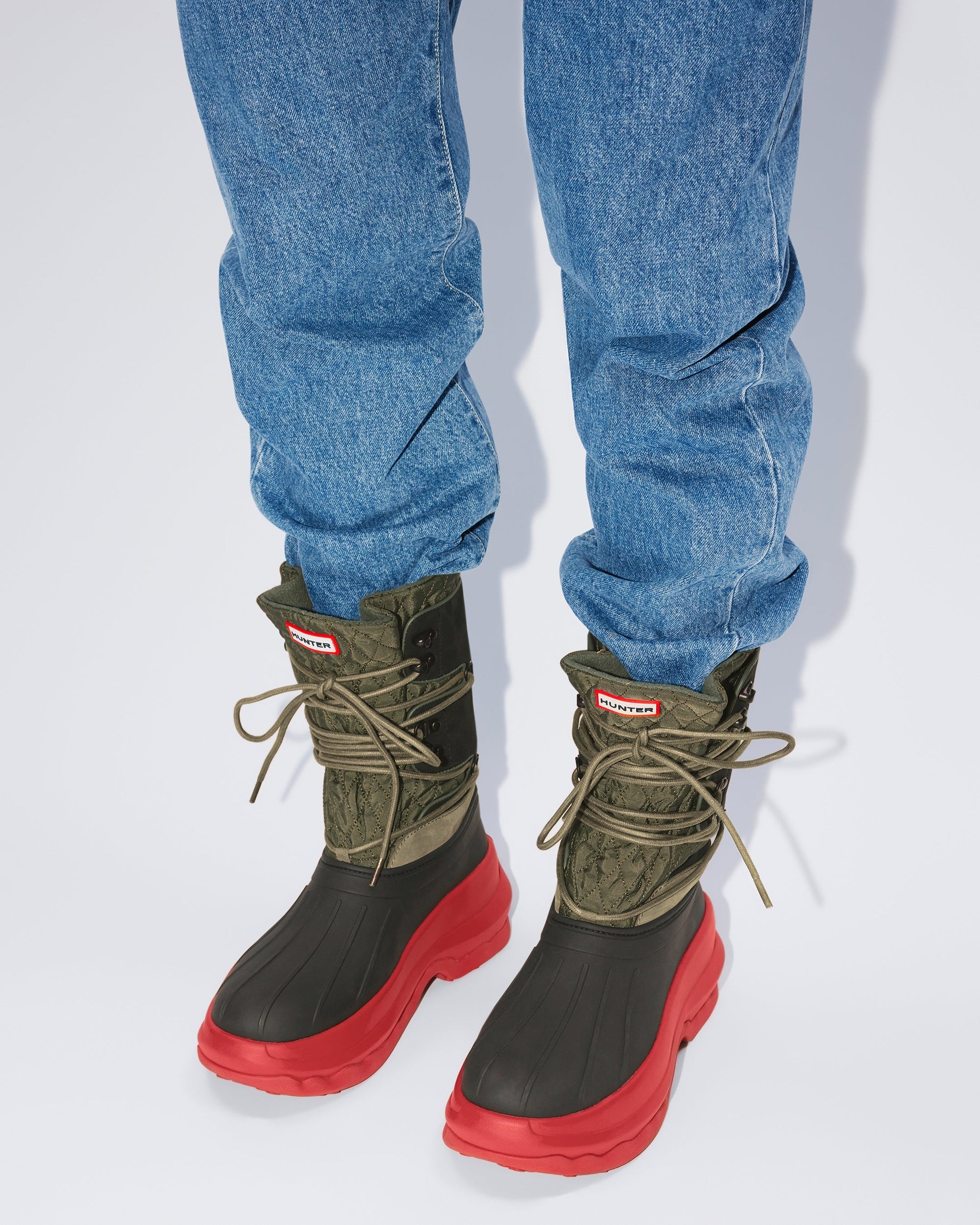 Bottines Kenzo X Hunter Wellington - Medium Red