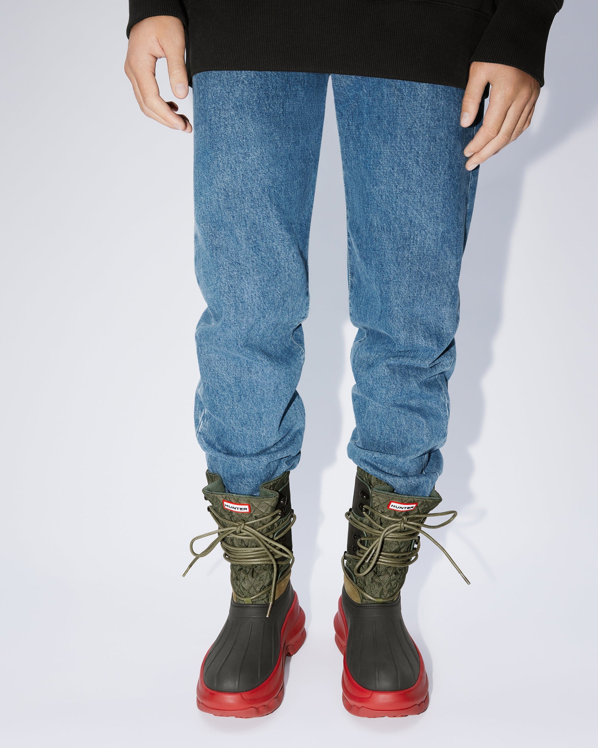 Bottines Kenzo X Hunter Wellington - Medium Red