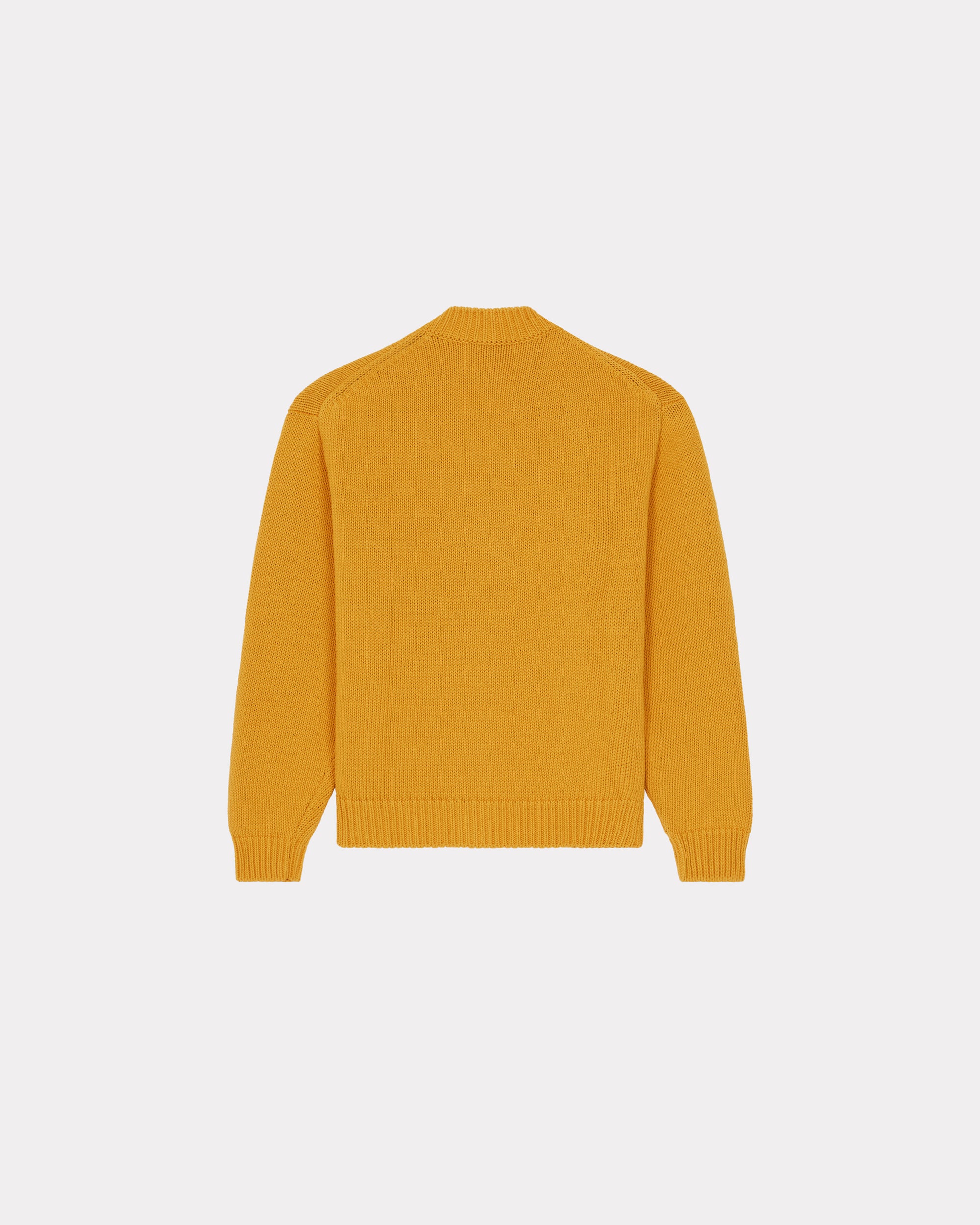 Kenzo Travel' hand-embroidered cardigan - Golden Yellow