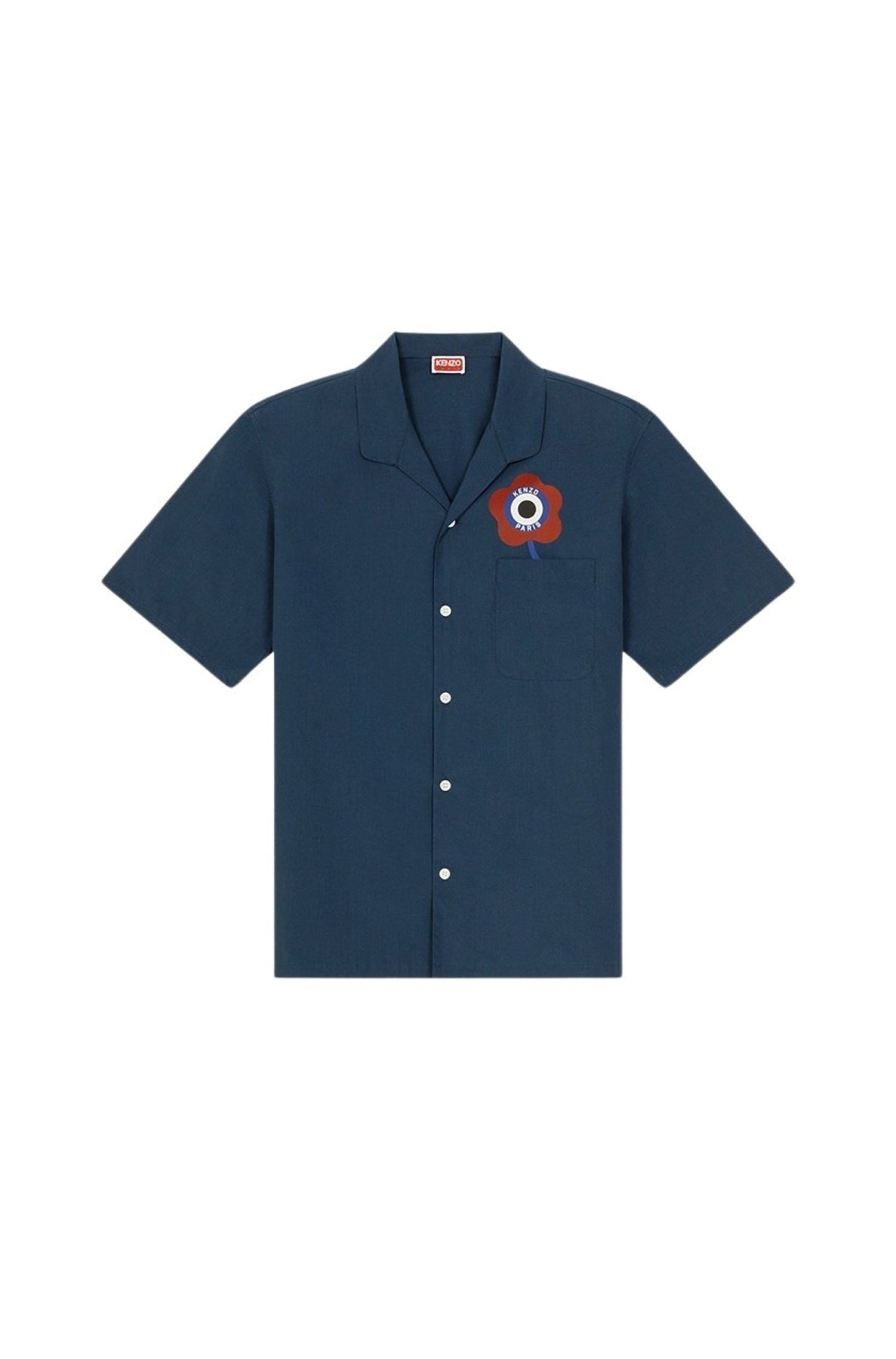 Chemise hawaïenne "Kenzo Target" - Midnight Blue