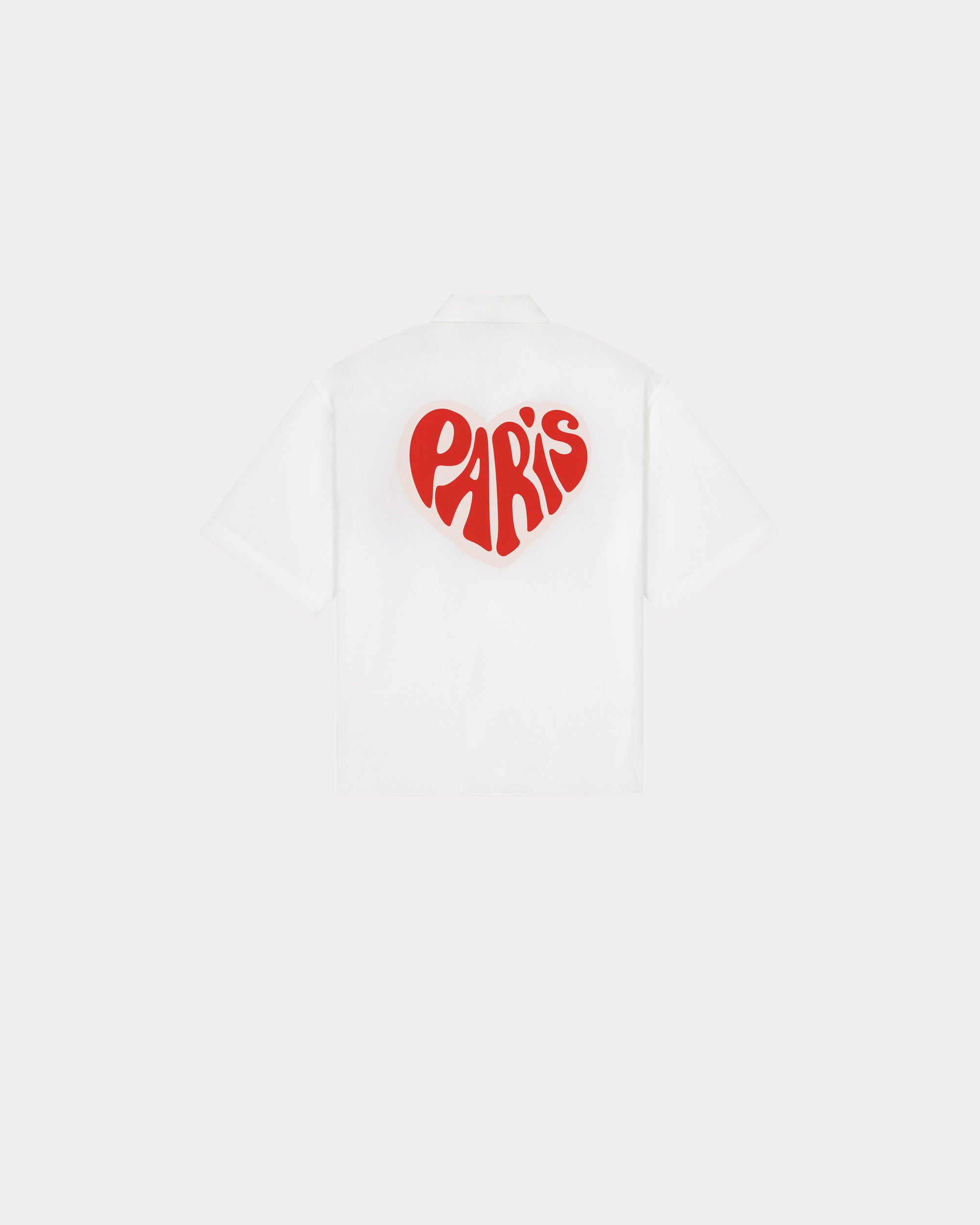 Kenzo Heart Hawaiian Shirt - White