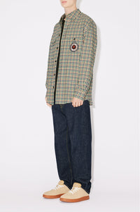 Checked Travel Military Shirt