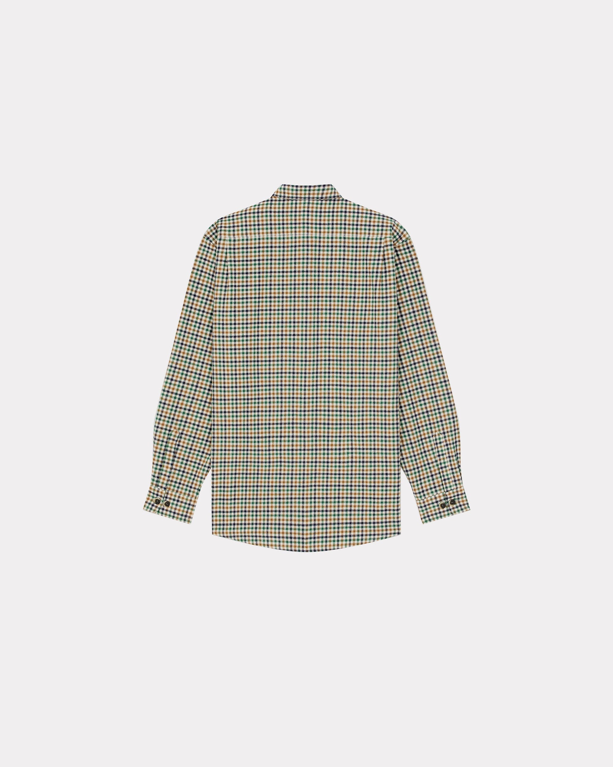 Checked Travel Military Shirt