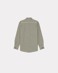 Checked Travel Military Shirt