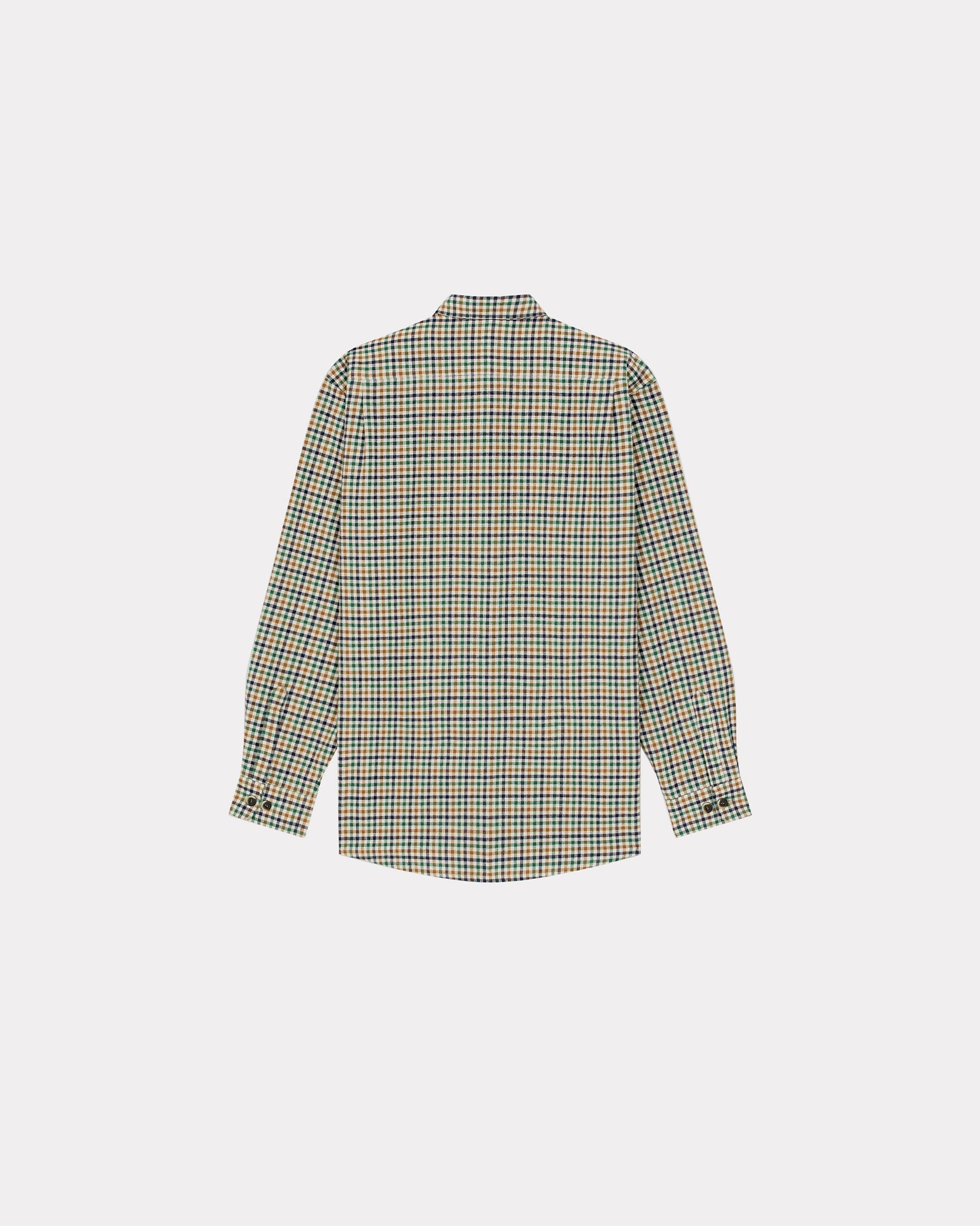 Checked Travel Military Shirt