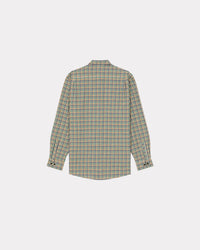 Checked Travel Military Shirt