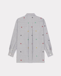 Chemise oversize "Kenzo Target" - Stone Grey