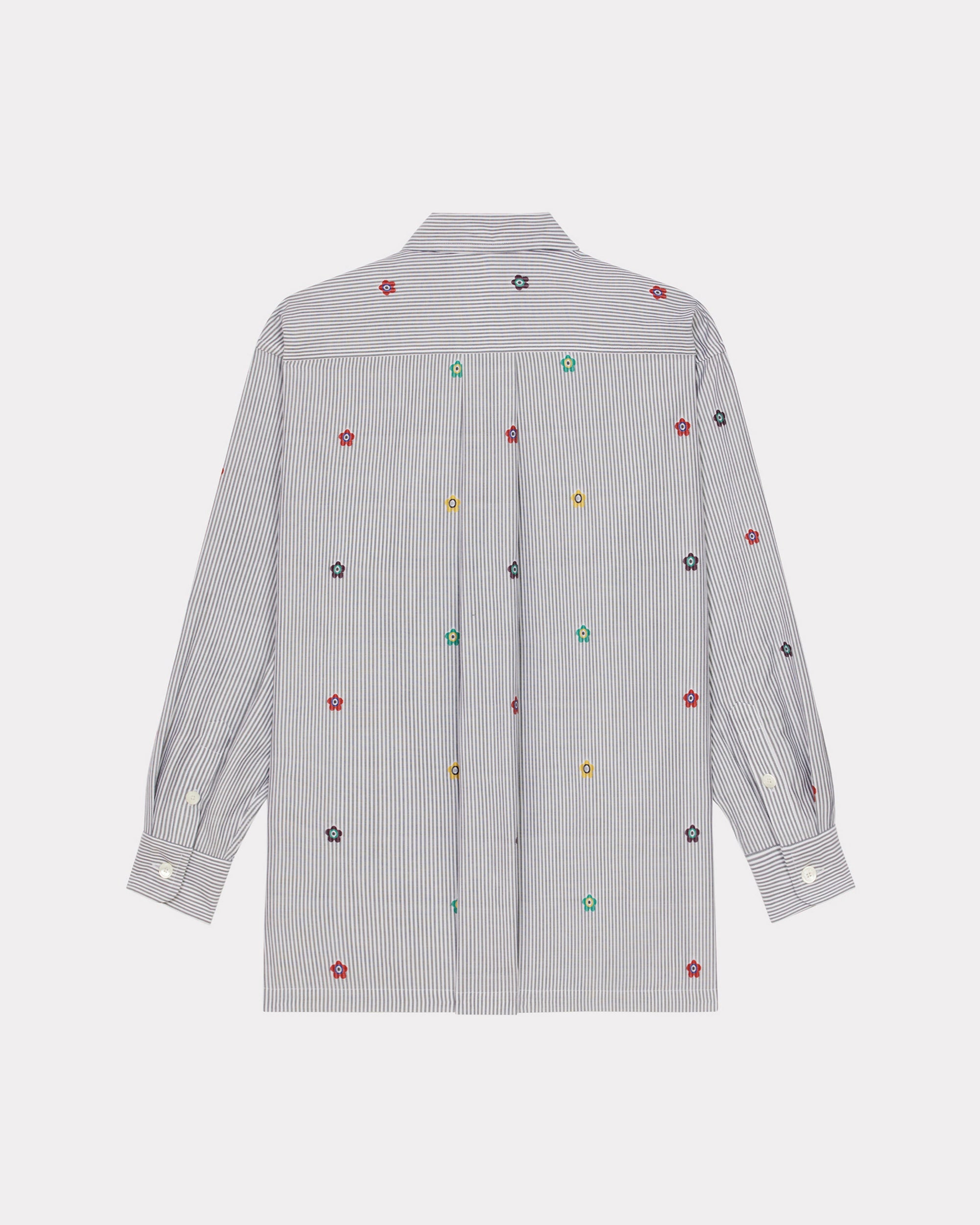 Chemise oversize "Kenzo Target" - Stone Grey
